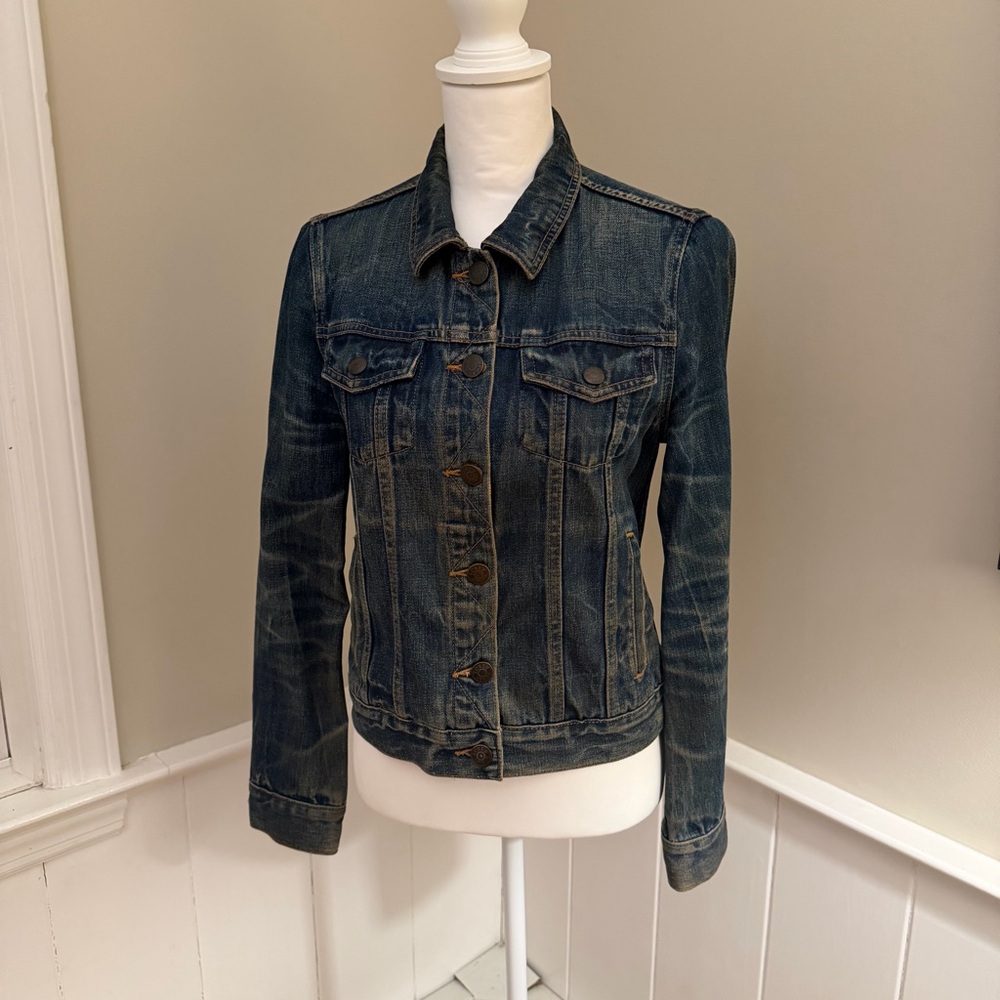 J. Crew Indigo Denim Jacket Women’s Size Small